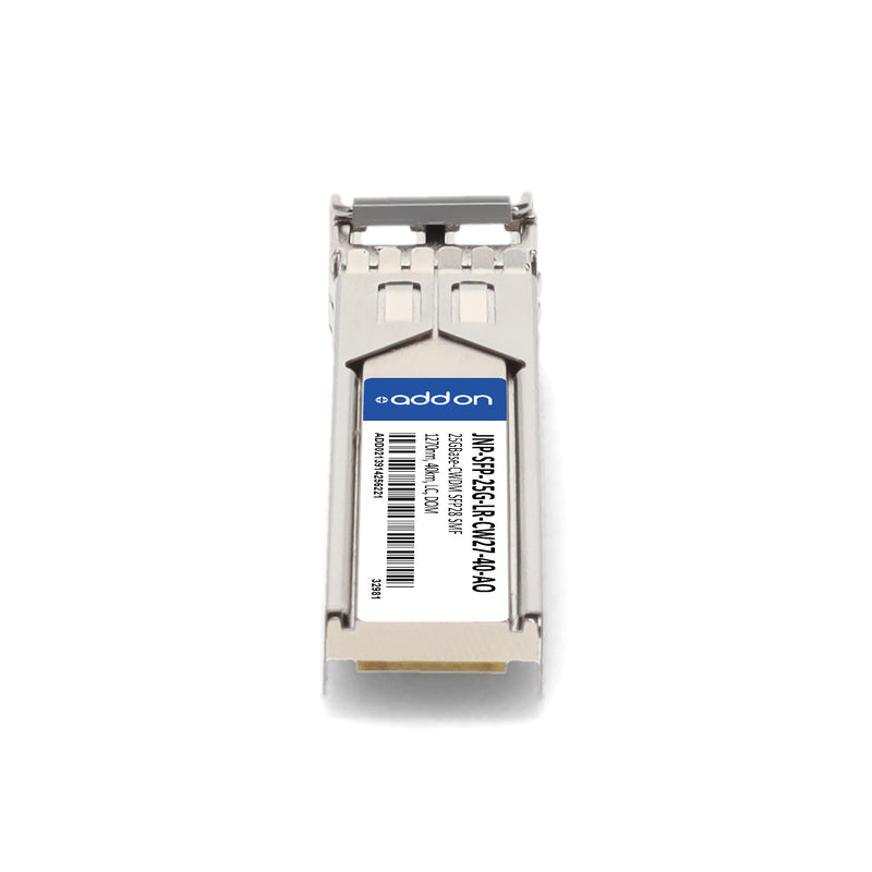 AddOn Juniper Networks® JNP-SFP-25G-LR-CW27-40 Compatible TAA 25GBase-CWDM SFP28 Transceiver (SMF, 1270nm, 40km, LC, DOM)