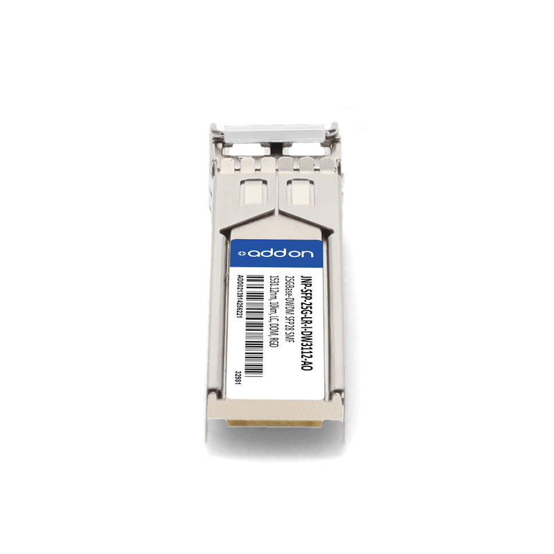 AddOn Juniper JNP-SFP-25G-LR-I-DW3112 Compatible 25GBase-DWDM SFP28 Transceiver (1531.12nm, 10km, LC, DOM, TAA, Industrial)