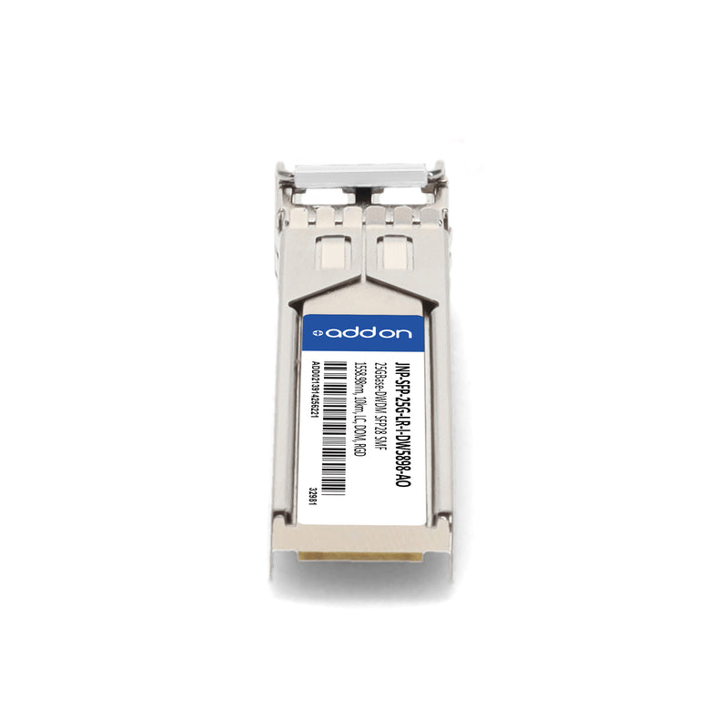AddOn Juniper Networks® JNP-SFP-25G-LR-I-DW5898 Compatible TAA 25GBase-DWDM SFP28 Transceiver (SMF, 1558.98nm, 10km, LC, DOM, -40 to 85C)