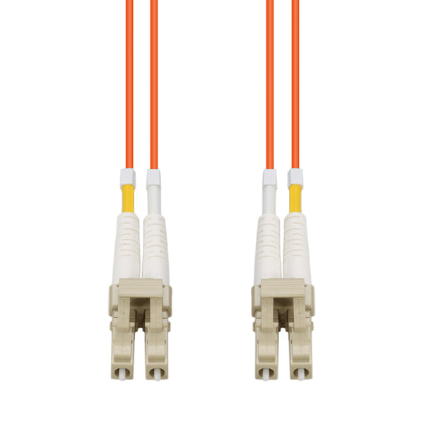 AddOn 1km LC to LC Orange OM1 Duplex OFNR (Riser-Rated) MMF Fiber Patch Cable