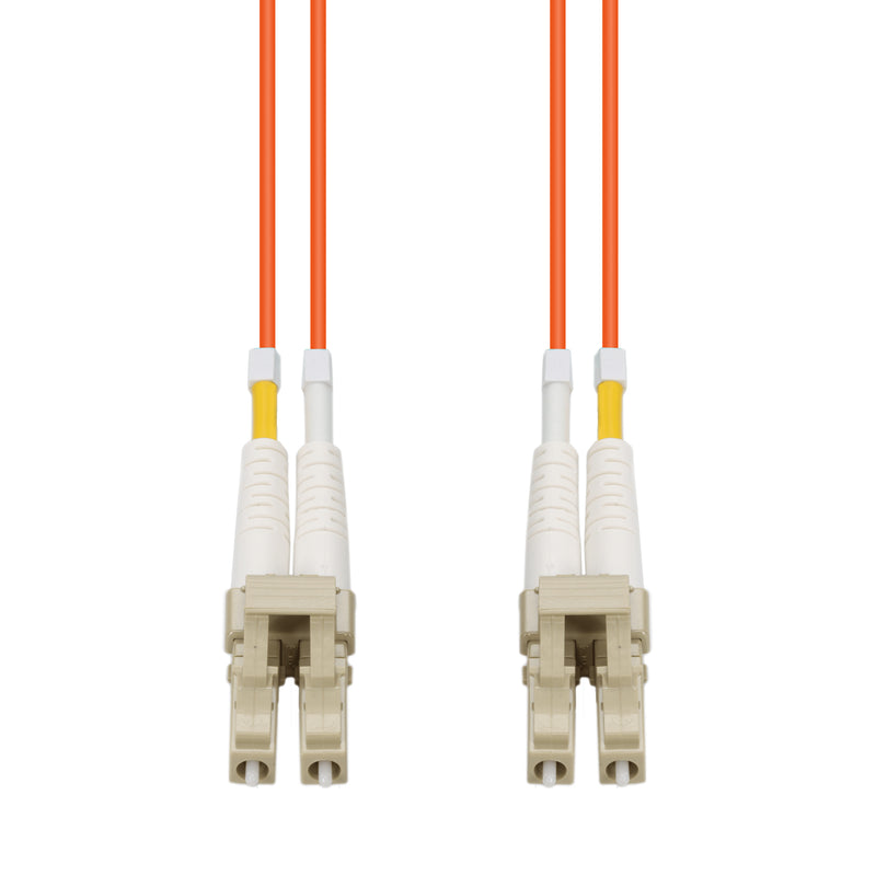 AddOn 1km LC to LC Orange OM1 Duplex OFNR (Riser-Rated) MMF Fiber Patch Cable