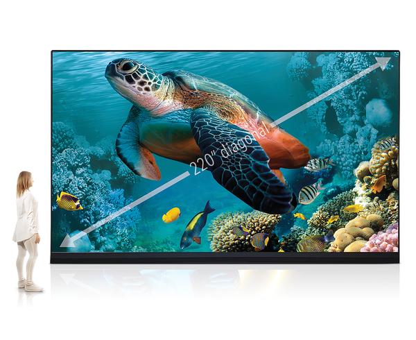 Sharp LED-FE012i3-220 220” UHD Indoor DvLED Display, 1.26mm Pixel Pitch