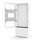 Impact Floor Mounted Portrait Kiosk 55" White LF55UWP