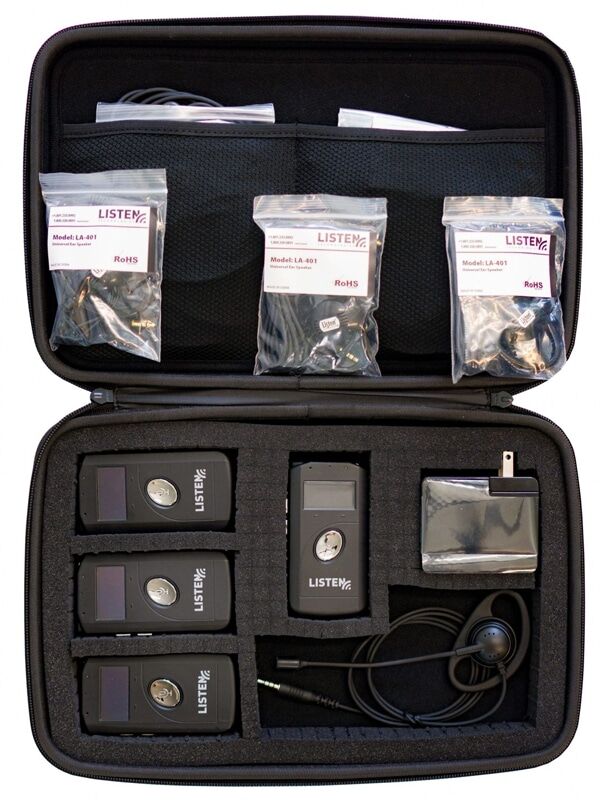 Listen Technologies LKS-4-A1 ListenTALK Portable ADA Kit