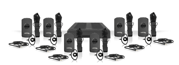 Listen Technologies LP-40-072-01 Intelligent DSP RF Receiver 6-Pack (72 MHz)