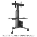 Chief Large Fusion Manual Height Adjustable Mobile Cart (LPAUS)