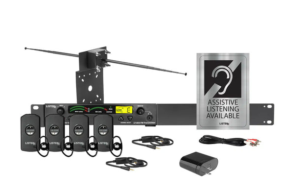 Listen Technologies LS-31-072 iDSP Essentials Level 2 Stationary RF System (72 MHz)