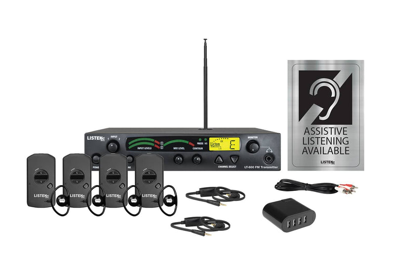 Listen Technologies LS-56-072 iDSP Advanced Level I Stationary RF System (72 MHz)