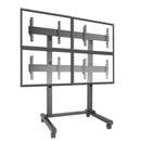 Chief FUSION 2x2 Micro-Adjustable Freestanding Video Wall Cart (LVM2X2U)