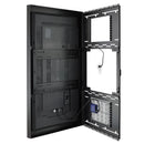 Chief LW43UBPG Impact™ On-Wall Portrait Kiosk for 43" Displays – Black