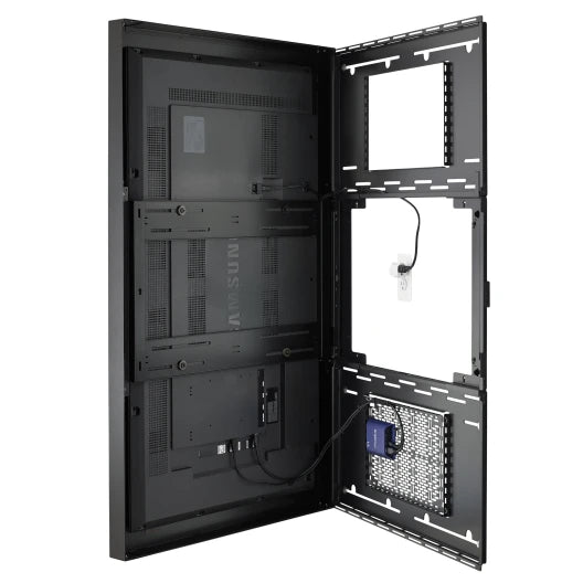 Chief LW43UBPG Impact™ On-Wall Portrait Kiosk for 43" Displays – Black