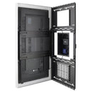 Chief Impact™ On-Wall Kiosk Portrait 49" White (LW49UWP)