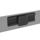 Chief Fusion Large 4x1 Menu Board Wall Mount for 40–55" Displays Black LWM4X1UM