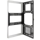 Chief Impact™ On-Wall Kiosk Portrait 43 Inch White (LW43UWP)