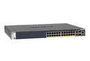 NETGEAR M4300-28G-PoE+ Managed Switch with 24x Gigabit PoE+ and 4x 10G SFP+ Uplinks (GSM4328PB-100NES)