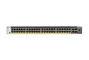 NETGEAR M4300-52G-PoE+ Layer 3 Managed Switch with 48-Port PoE+ and 10G Uplinks (GSM4352PA-100NES)