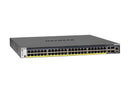 NETGEAR M4300-52G-PoE+ Layer 3 Managed Switch with 48-Port PoE+ and 10G Uplinks (GSM4352PA-100NES)