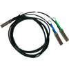 NVIDIA Mellanox MCP7H50-H002R26 HDR 200Gb/s to 2x HDR100 100Gb/s DAC Splitter Cable – QSFP56 to 2x QSFP56, 2m, 26AWG