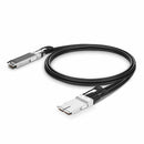 NVIDIA MCP7Y70-H002 Twin-Port OSFP to 4x QSFP56 Direct Attach Copper Splitter Cable, 2x 200G to 4x 100G, 2m
