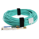 AddOn Mellanox® MFA1A00-E040 Compatible TAA Compliant 100GBase-AOC QSFP28 Active Optical Cable (850nm, MMF, 40m)