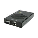 Perle S-1110P-S2SC70 Gigabit Media Converter with PoE, 10/100/1000BASE-T to 1000BASE-ZX SC Single Mode, 70 km