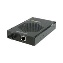 Perle S-1110PP-S2ST160 Gigabit PoE+ Media Converter – RJ-45 to ST Fiber, 160 km