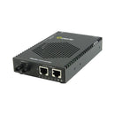 Perle S-1110DP-S2ST40 Gigabit PoE Media Converter – Dual RJ-45 to 1000BASE-EX ST (40 km)