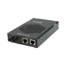 Perle S-1110DP-S2ST160 Gigabit PoE Media Converter – Dual RJ-45 to 1000BASE-ZX ST, 160 km