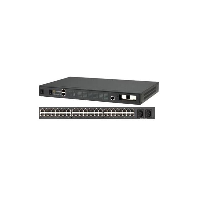 Perle IOLAN SCS48 Secure Console Server – 48-Port RS232 RJ45 (Sun/Cisco), Dual AC Power, Dual Gigabit Ethernet