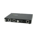 Perle S-1110PP-M2SC05-XT – Industrial Gigabit PoE+ Media Converter, 10/100/1000 to 1000BASE-SX SC, Extended Temp, Terminal Block Power