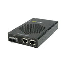 Perle S-1110PP-S2SC120 Gigabit Ethernet PoE+ Media Converter – 120 km SC