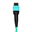 NVIDIA MFP7E10-N003 Multimode MPO-12/APC Type-B Crossover Fiber Cable, 3m