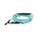NVIDIA MFP7E20-N007 Multimode MPO-12/APC 1:2 Type-B Crossover Splitter Fiber Cable, 7m