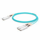 NVIDIA MFS1S50-H015V 200Gb/s QSFP56 to 2x 100Gb/s QSFP56 Low-Latency Multimode Active Optical Splitter Cable, 15m