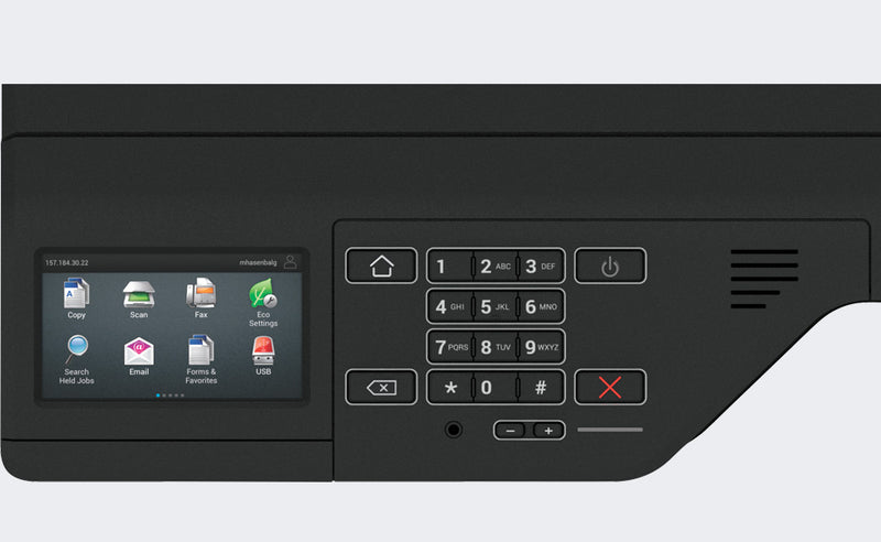 Sharp MX-B557P Monochrome Desktop Printer with Touchscreen