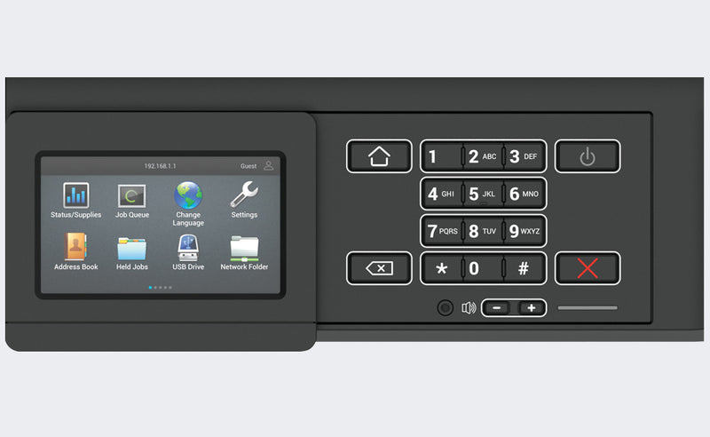 Sharp MX-B707P Monochrome Desktop Printer (70 ppm)