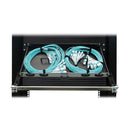 EATON Tripp Lite N48M-2L24L-10 Preloaded OM4 Fiber Panel, 1U, 2x 24F Trunk Cables, 12x LC/LC Duplex M/M, 10 m