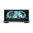 EATON Tripp Lite N48M-2L24L-20 Preloaded Slack-Free Fiber Panel, 1U, 2 x 24F OM4 Trunk Cables, 12 x LC/LC Duplex M/M, 20 m