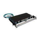 EATON Tripp Lite N48M-2M24L12-20 Preloaded OM4 Fiber Panel, 1U, 2x 24F MTP/MPO-PC to 12x LC Duplex, 20 m