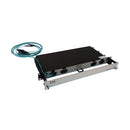 EATON Tripp Lite Series Preloaded Fiber Panel, 1U - 2x (3x8F MTP/MPO-PC F/F) 24F OM4, 20 m