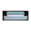 EATON Tripp Lite N48M-32M8L4-03 Preloaded Fiber Patch Panel, 2U, 32x 12F MTP/MPO-PC to 4x LC Duplex F/F, OM4, 3 m