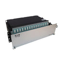 Eaton Tripp Lite N48M-48M8L4-05 Preloaded OM4 Fiber Patch Panel, 3U, 48x 12F MTP/MPO-PC to 4x LC Duplex, 5 m