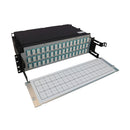 Eaton Tripp Lite N48M-48M8L4-05 Preloaded OM4 Fiber Patch Panel, 3U, 48x 12F MTP/MPO-PC to 4x LC Duplex, 5 m