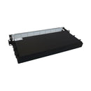 Eaton Tripp Lite N48M-4M3X8M-10 Preloaded Fiber Panel, 1U, 4 x (3 x 8F MTP/MPO-PC Female-to-Female) 24F OM4 Trunk Cables, 10 m
