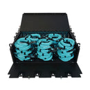 Eaton Tripp Lite N48M-64M8L4-03 Preloaded Fiber Patch Panel, 3U, 64x 12F MTP/MPO-PC to 4x LC Duplex, OM4, 3 m