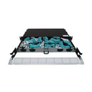 Eaton Tripp Lite N48M-6L8L-10 Preloaded OM4 Fiber Panel, 1U, 6 x 8F LC/LC Duplex Trunk Cables, 10 m