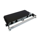 Eaton Tripp Lite N48S-2M24L12-10 Preloaded Fiber Panel, 1U, 2 x 24F MTP/MPO-APC to 12 x LC Duplex, OS2 Singlemode, 10 m