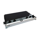 Eaton Tripp Lite N48S-2M24L12-20 Preloaded Fiber Panel, 1U, 2 x 24F MTP/MPO-APC to 12 x LC Duplex, OS2 Singlemode, 20 m