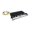 Eaton Tripp Lite N48S-2M24L12-20 Preloaded Fiber Panel, 1U, 2 x 24F MTP/MPO-APC to 12 x LC Duplex, OS2 Singlemode, 20 m