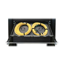 Eaton Tripp Lite N48S-2M3X8M-20 Preloaded Fiber Panel, 1U, 2 x (3 x 8F MTP/MPO-APC Female-to-Female) 24F OS2 Trunk Cables, 20 m